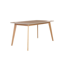 Ganges 4-6 Seat Dining Table, Rubberwood