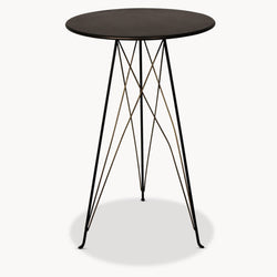 Round Iron Side Table