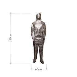 1.8m Thin Man, Life Size Metal Sculpture
